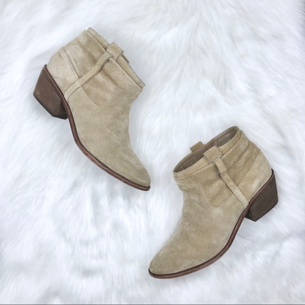 JOIE Ajax Suede Ankle Booties